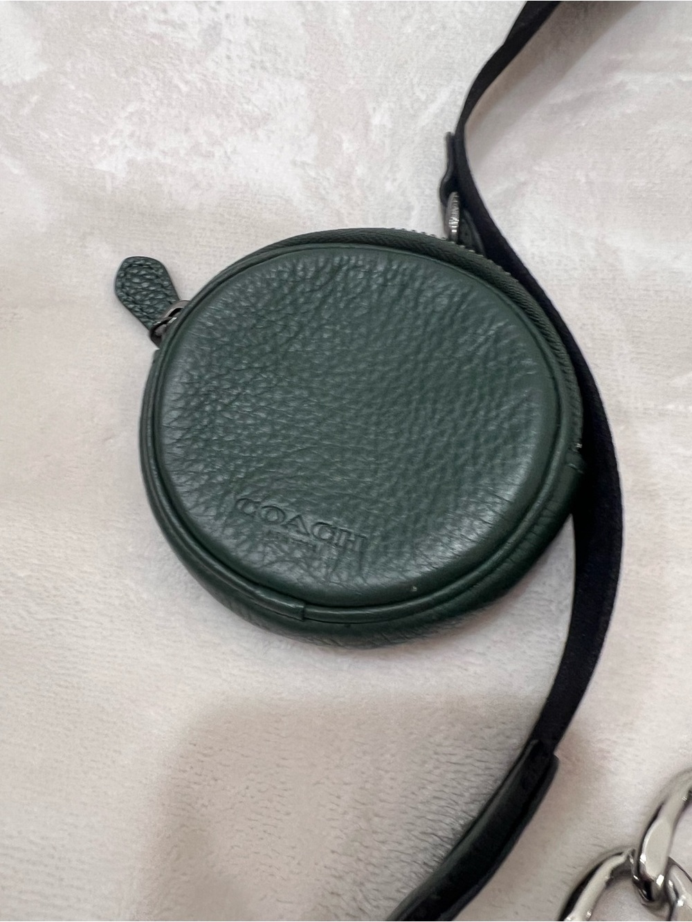 Coach Holden Crossbody Bag in Everglade/ Silver - Picture 6 of 9